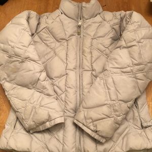 Columbia puffer coat good cond size Med comfy cute